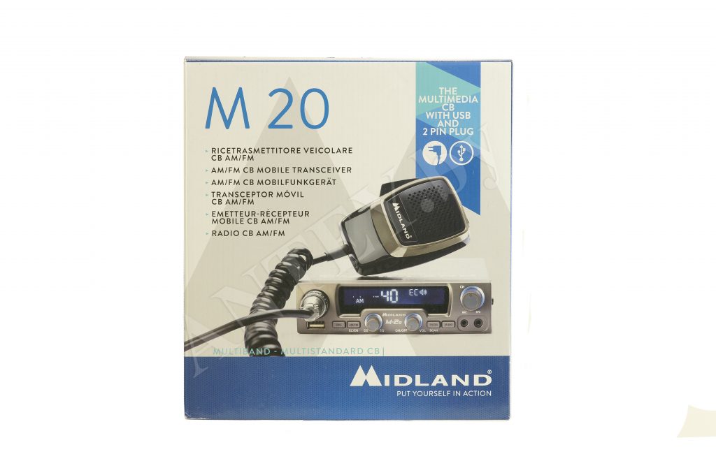 Midland M20 с антенной Midland 9 plus